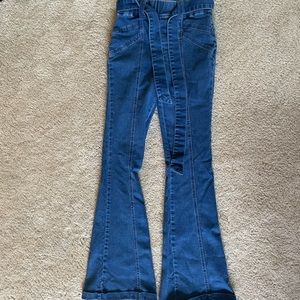 Bell bottom jeans